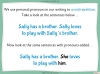 Personal Pronouns - Years 3 and 4 Teaching Resources (slide 7/25)